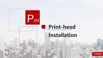 03 Printhead Installation THREE (Page 26 / 67) F2-6090 UV Flatbed Printer Product Installation and Operation Instructions